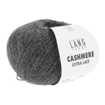 Cashmere Extra Lace 96-0205 mørkegrå melange